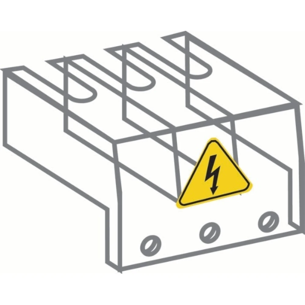 Клеммная крышка от S125T3 для рубильников типа OT100...125F3.FT3 1SCA022379R9680