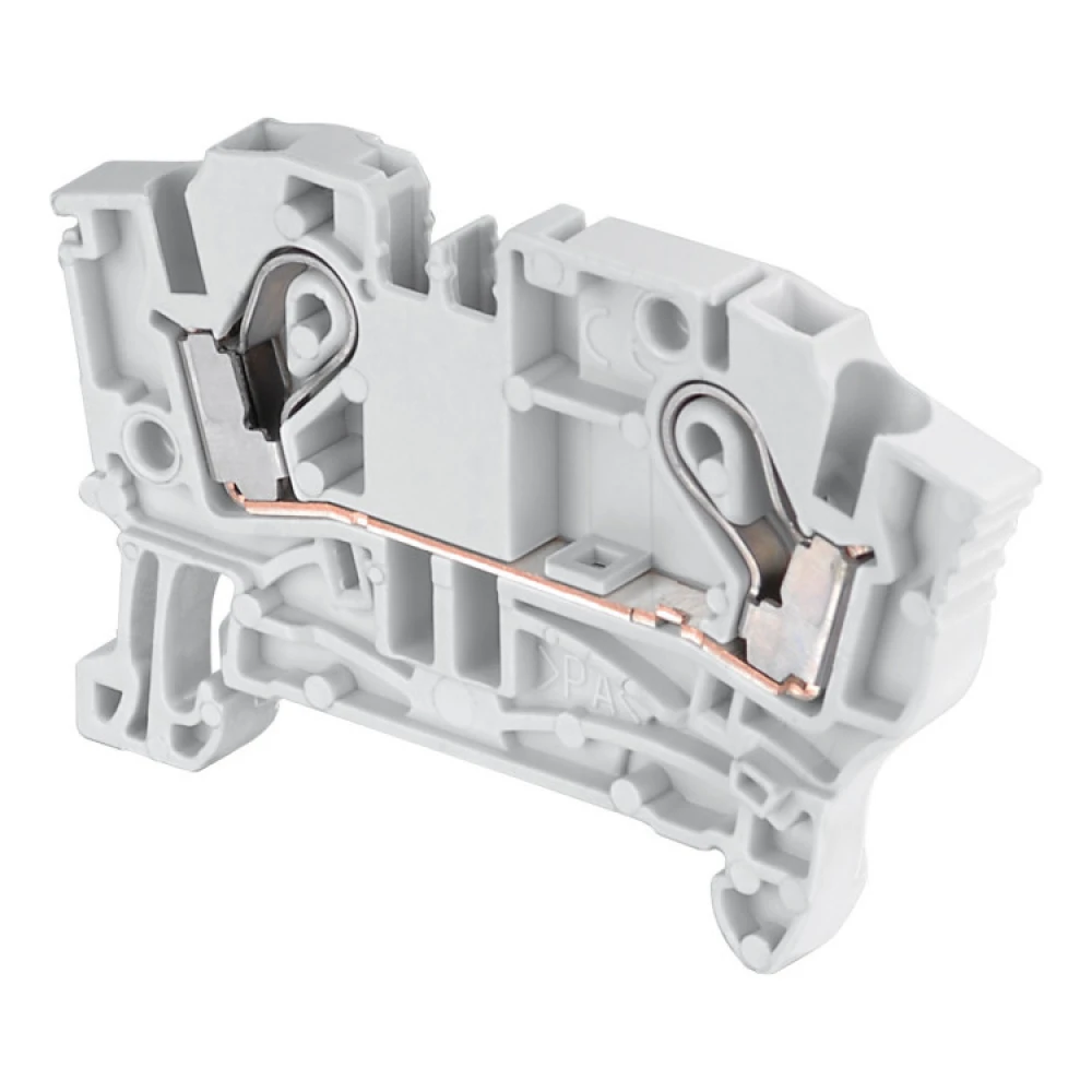 Клеммы втыч. ZP2,5 2-х зажимные серые, для подключения проводников 1SNK605010R0000