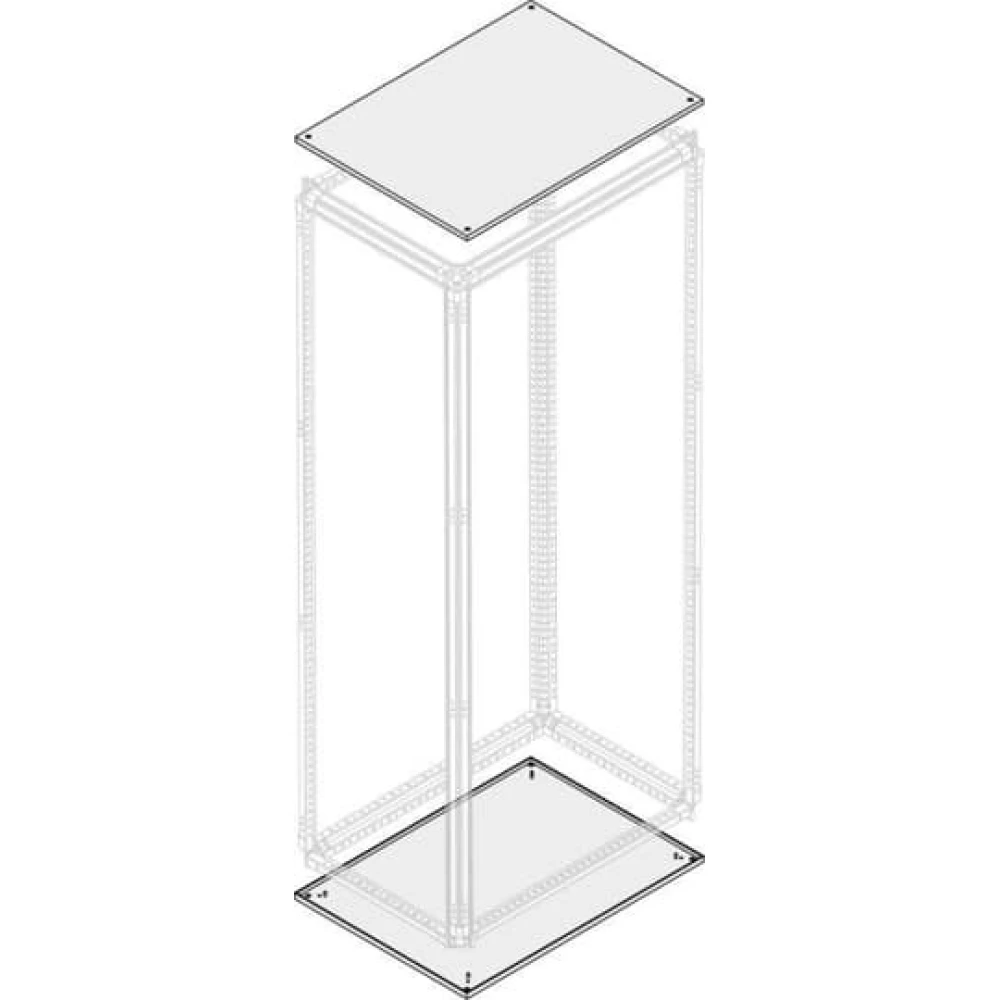 Панель глухая в/низ.IP40 W W=800мм D=700мм 1STQ007125A0000