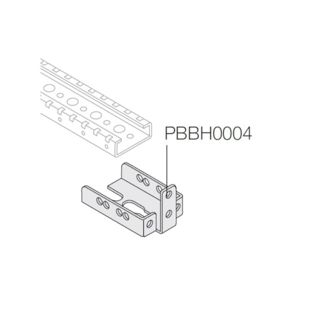 Уголок монтажный для системы шин 1STQ007431A0000