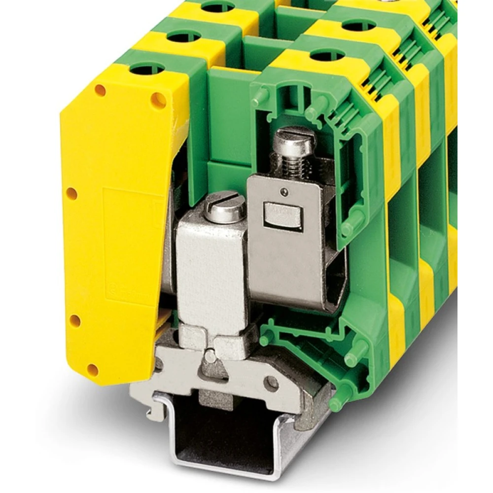 Клемма защитного провода USLKG50, для подключения проводников 0443049