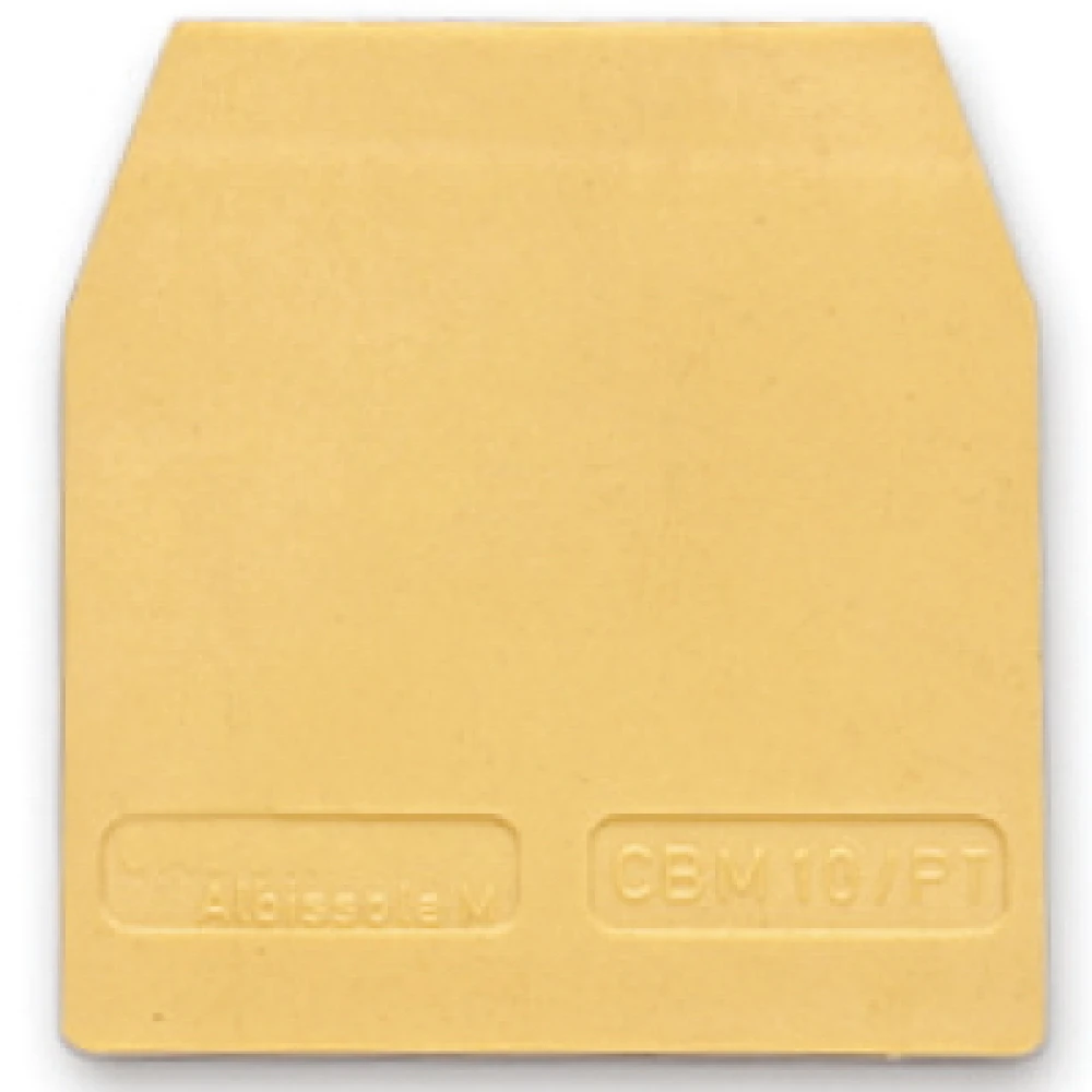 Изолятор торц. CBD50/PT беж. ДКС, для изоляции и крепления шин ZCB711