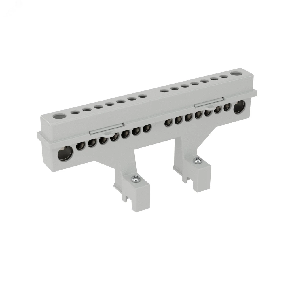 Клеммник м суппором 8 мод. д/боксов ДКС, для подключения проводников 87308