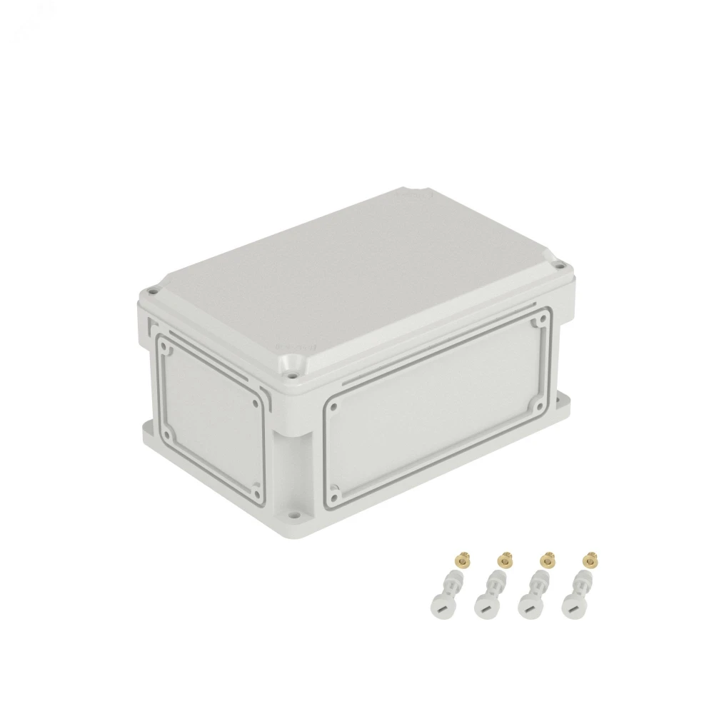 Корпус пластиковый 300×200×146 IP67 (крышка21, непрозрачная) 532210