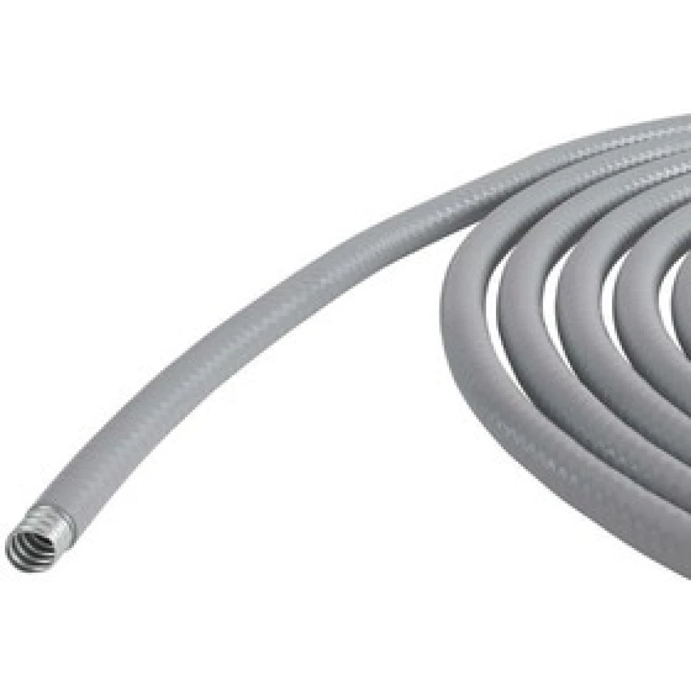 Металлорукав ВТ112мм в гладкой изоляции внутр d-12mm/наружн-d=18мм, для защиты кабеля и проводов 6070-12