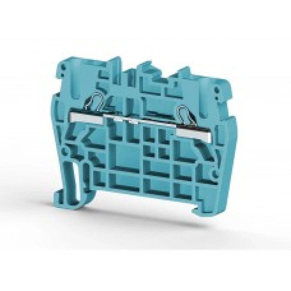 Клеммник пруж. быстрозажимной (Push in)2,5мм.кв. (синий),PYK2,5 (RP), для подключения проводников 307101RP