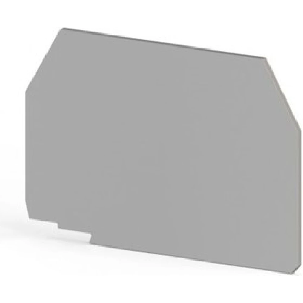 Концевой сегмент на клеммник ASK3 (серый) NPP ASK3, для подключения проводников 450059