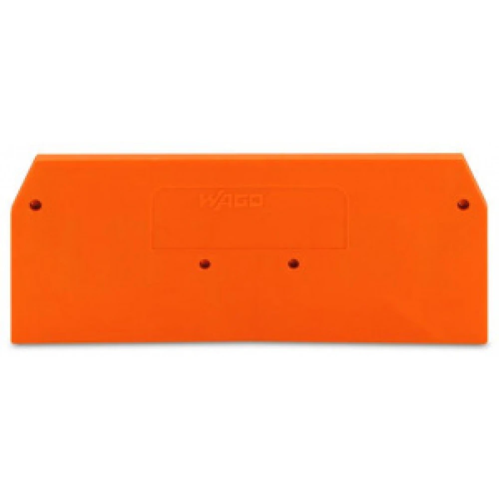 Торцевая и промежуточная пластина, 2 мм, оранжевая 279-339