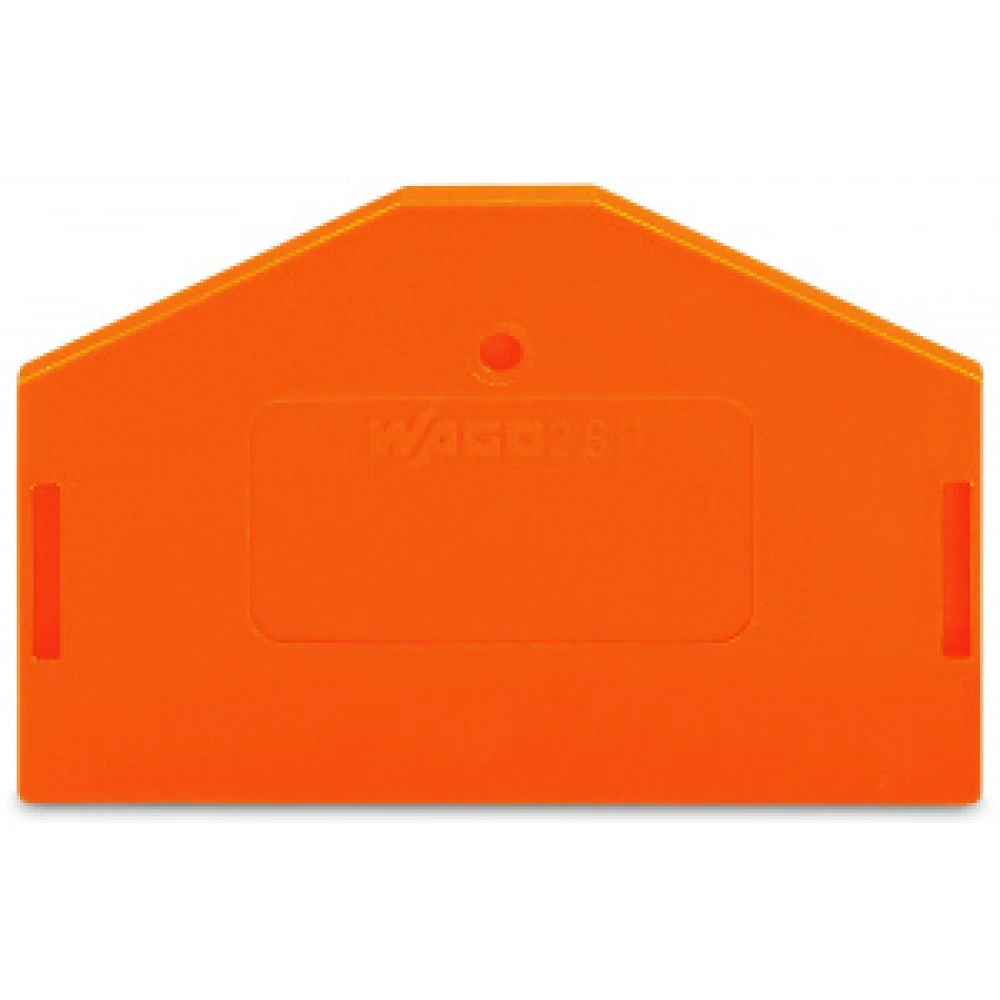 Пластина торцевая, оранжевая 280-313