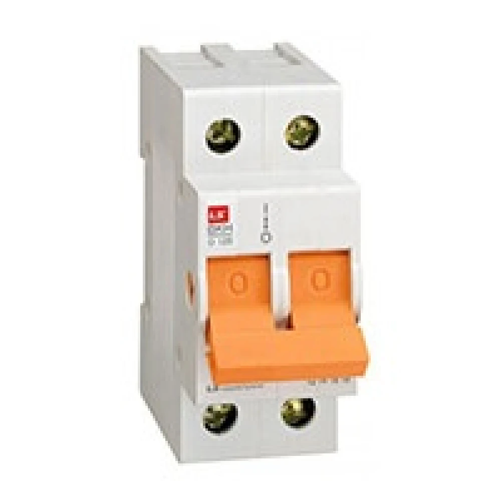 Модульный автоматический выключатель BKH 2P D125A New Rogy (Russia), для защиты цепей от КЗ и перегрузки BKH2PD125A-061206038B