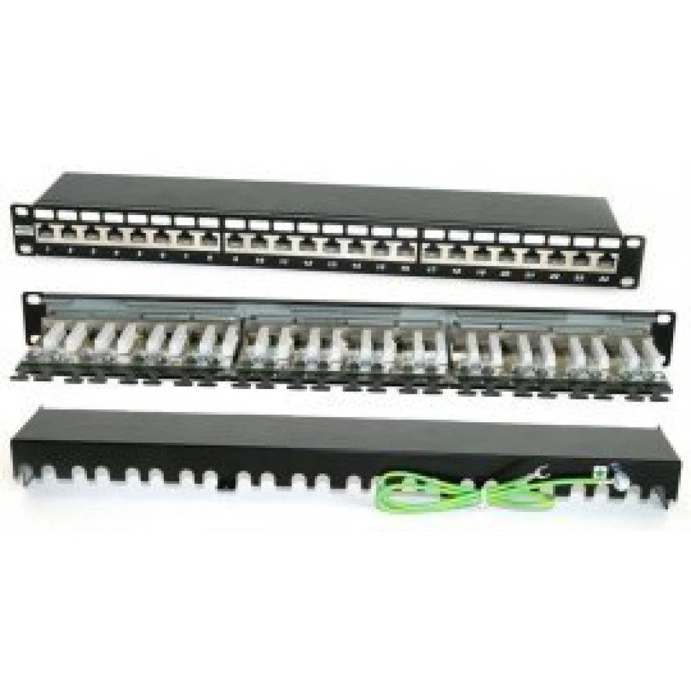 Разъём RJ-45 (8P8C) Cat.6 для витой пары, обжимной, для сетевых кабелей Ethernet PP2-19-24-8P8C-C6A-SH-110