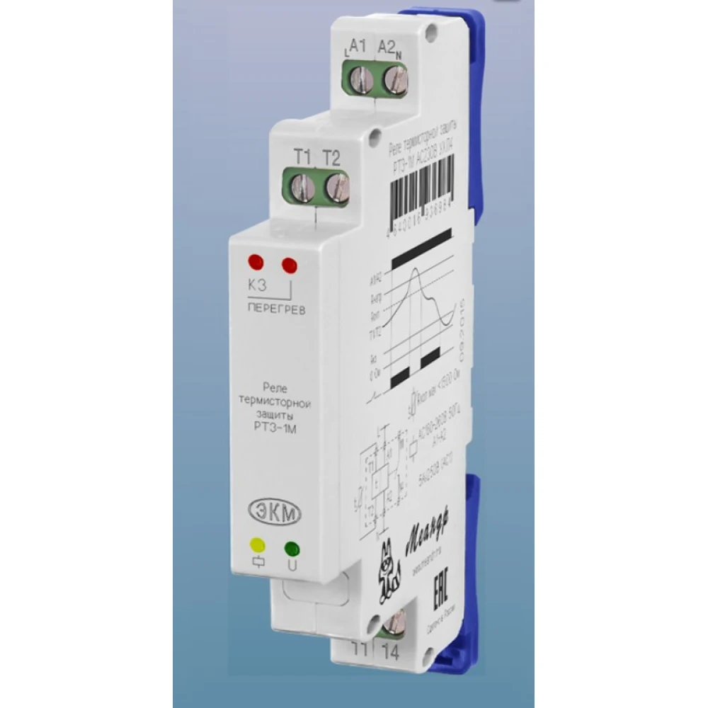 Реле защиты двигателя термисторное РТ3-1M АС230В УХЛ4 PT3-1M-230B