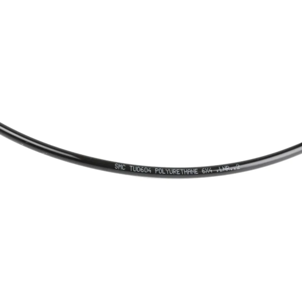 Полиуретановая трубка SMC TU0604B-20 (Ø 6 мм × Ø 4 мм, чёрная, рулон 20 м)