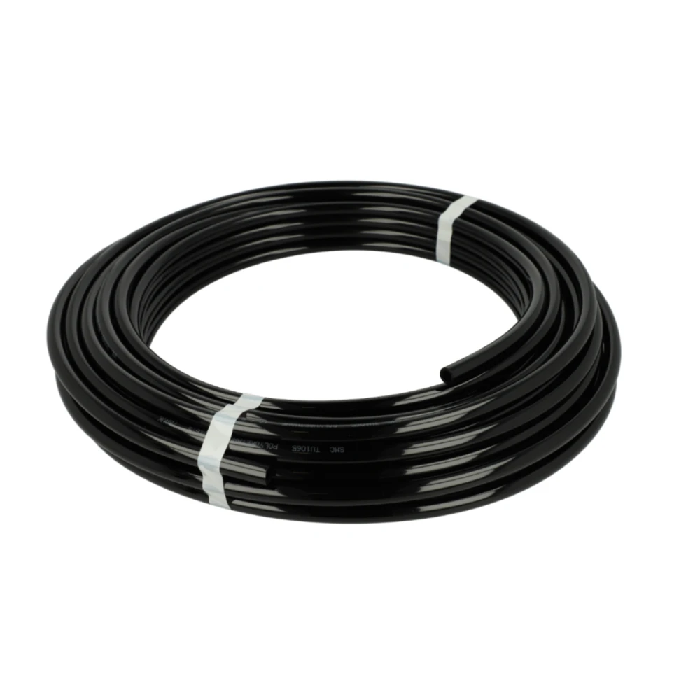 Полиуретановая трубка SMC TU1065B-20 (Ø 10 мм × Ø 6,5 мм, чёрная, длина 20 м)