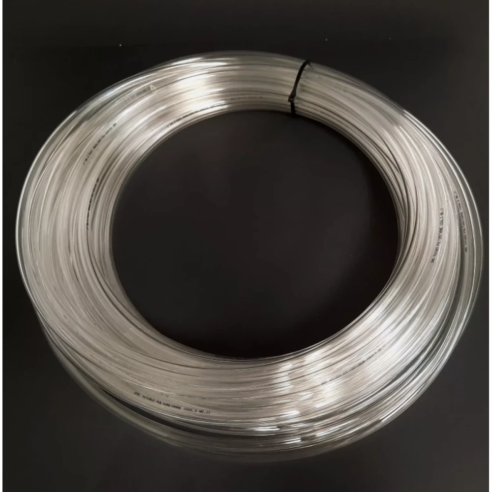 Полиуретановая трубка SMC TU1065C-20 (Ø 10 мм × ID 6.5 мм, прозрачная, длина 20 м)