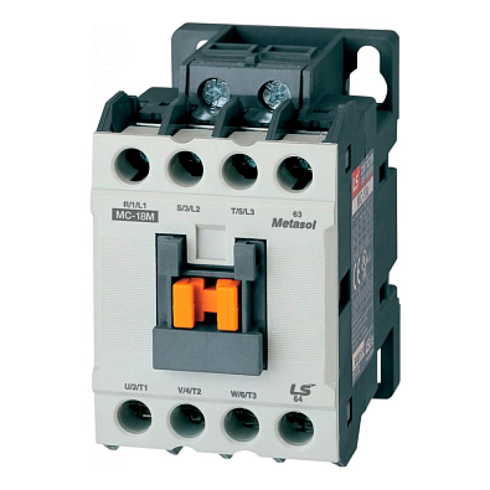 Электромагнитный контактор MC-18B AC240V 50/60HZ Screw 1A1B (Metasol) EXP MC18B-30-11-U7-S-E