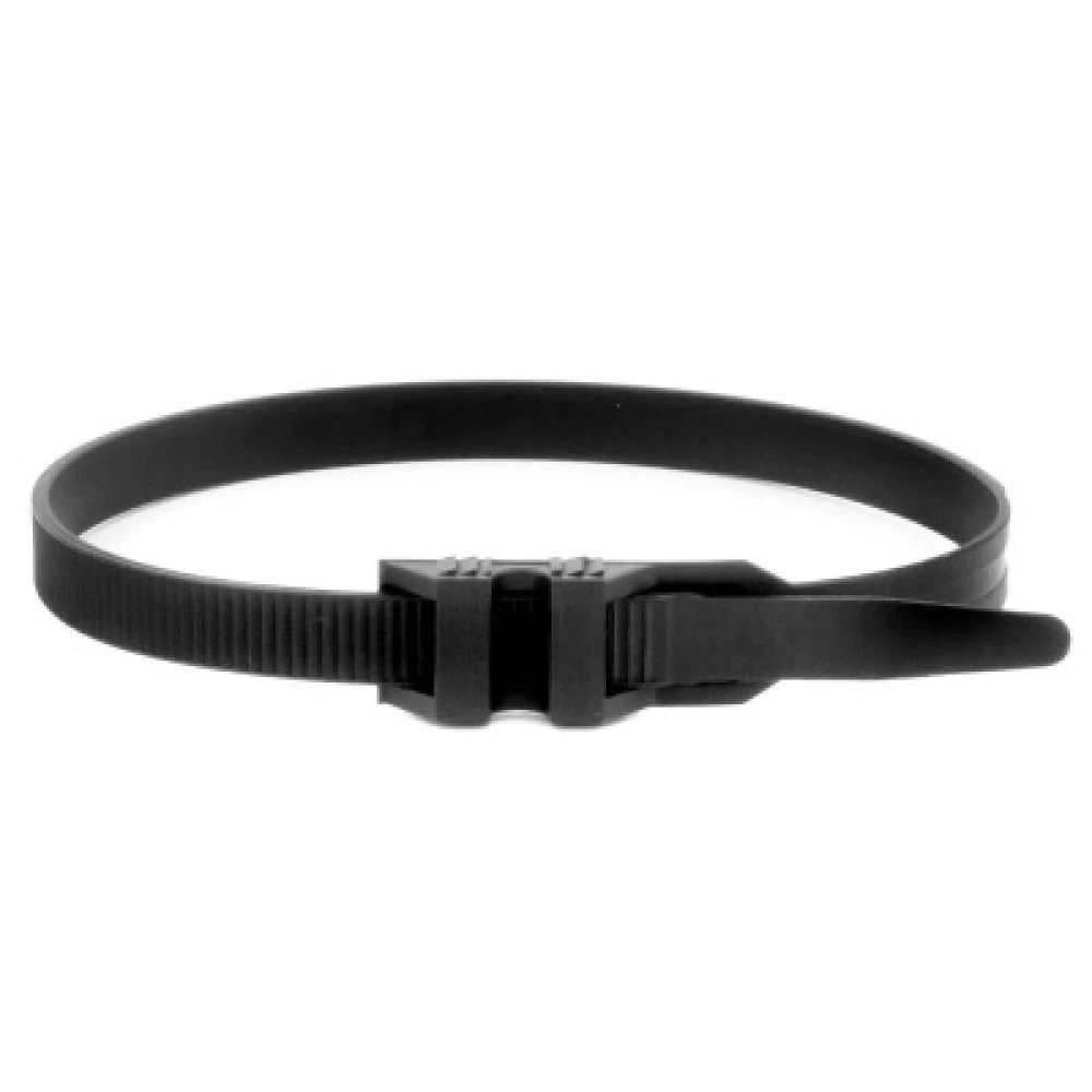 Хомуты 9×760, цвет-черный 26457