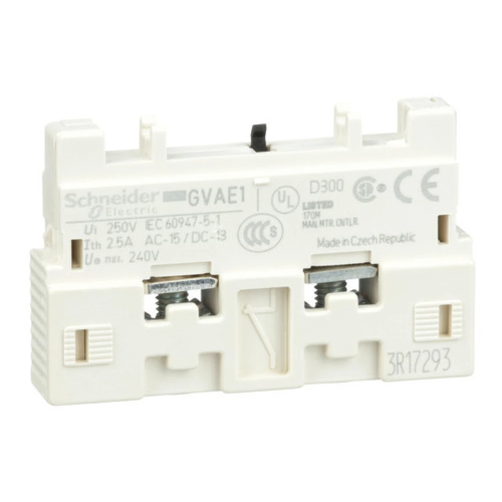 Блок контактный GVAE1 дополнит.HO или H3