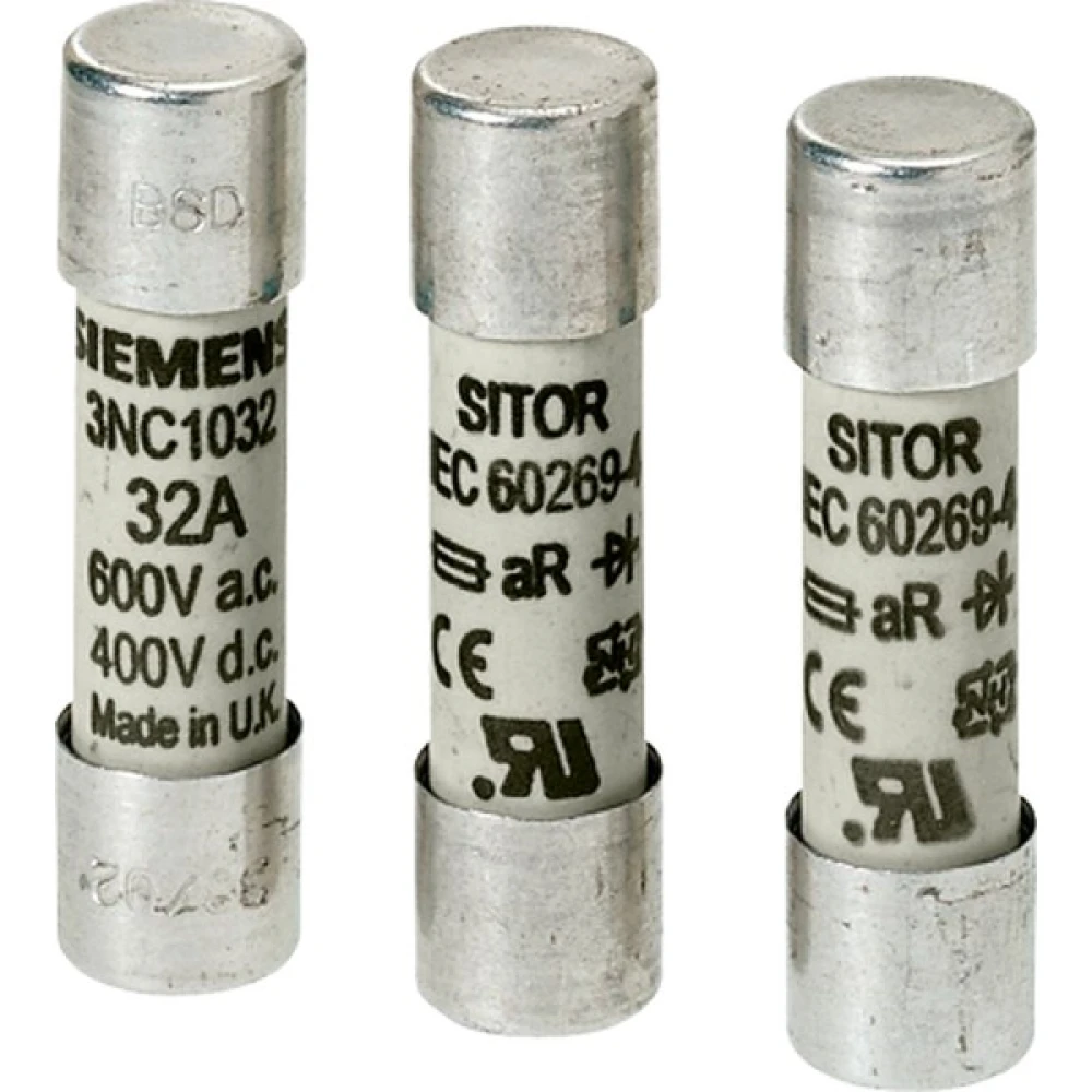 Предохранитель Sitor 10×38, 10А,690V AC/440V DC 3NC1010-0MK