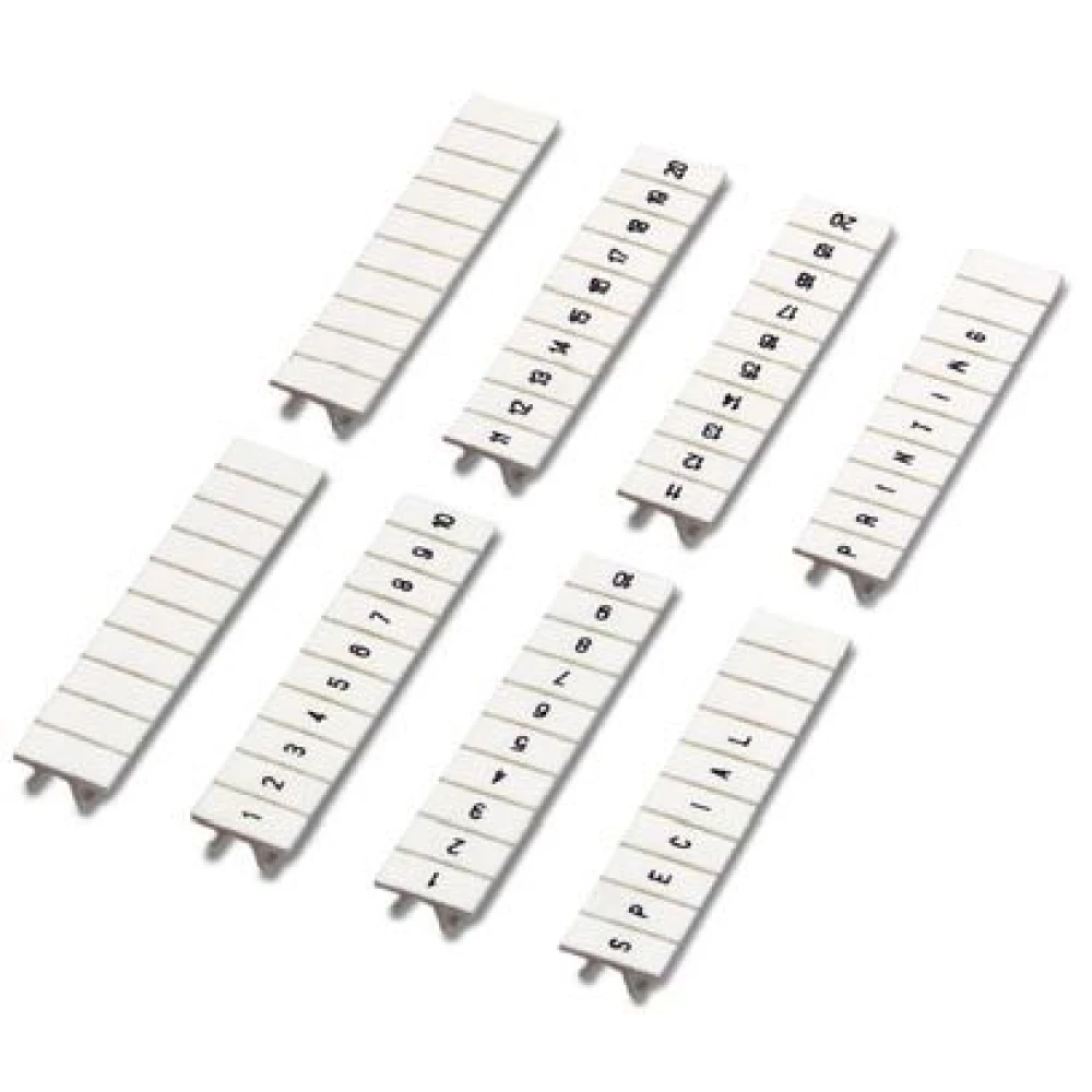 Маркировка ZB 5 LGS 51-60, для маркировки клемм, шин 1050017/51-60