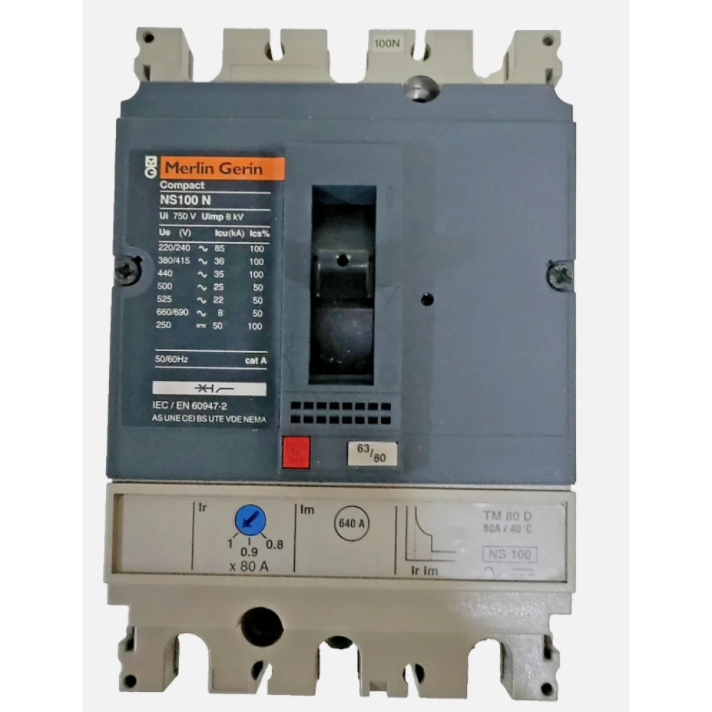 Автомат.вык-ль Compact NS100N TM80D 3п3т 29631