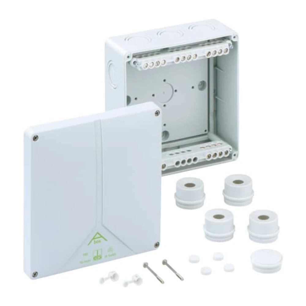 Коробка распределительная Spelsberg Abox 160-16² 180×180×91 мм IP54/IP65 с клеммником 5×16 мм² 81641001
