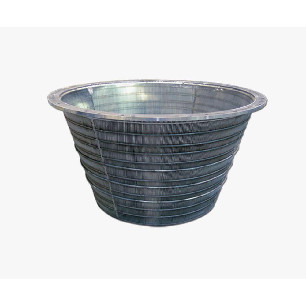 Корзина (ротор) для осадительно-шнековой центрифуги H900, щелевое сито, Н900