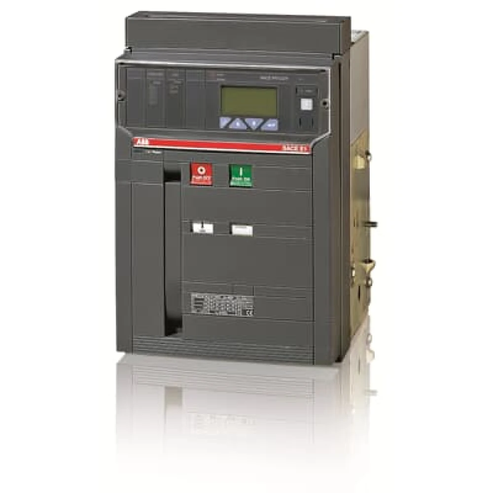 Автоматический выключатель стационарный E1B 1250 PR121/P-LSI=12500A 3p, для защиты цепей от КЗ и перегрузки 1SDA055633R1