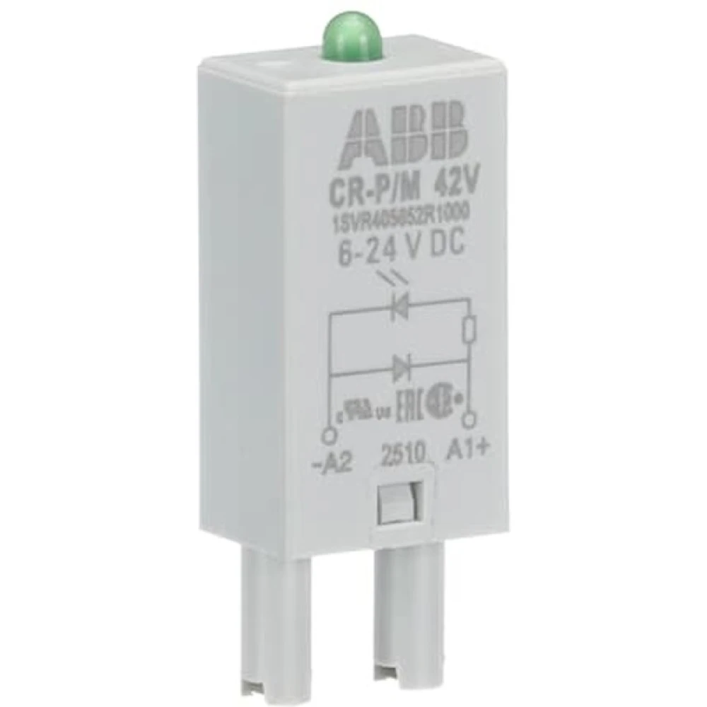 Диод и светодиод зелёный CR-P/M-42V 6-24B DC для реле CR-P,CR-M 1SVR405652R1000