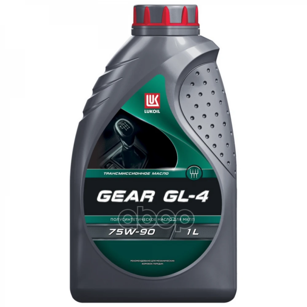 Масло трансмиссионное полусинтетическое ТМ-4 GL-4 75W-90 1л LUKOIL - 3590970