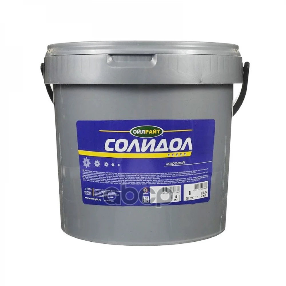Солидол 9,5 кг OILRIGHT - 6048