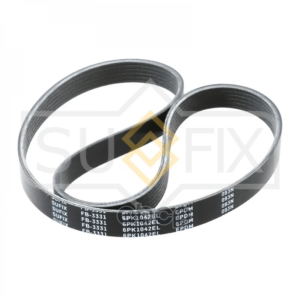 Ремень поликлиновый эластичный 6PK1042EL SUFIX - FB3331