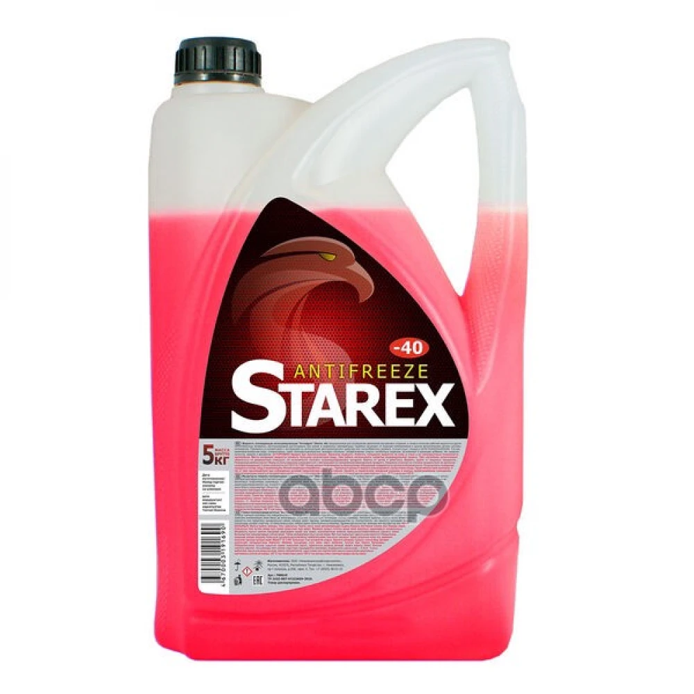 Антифриз красный 5 кг STAREX - 700619