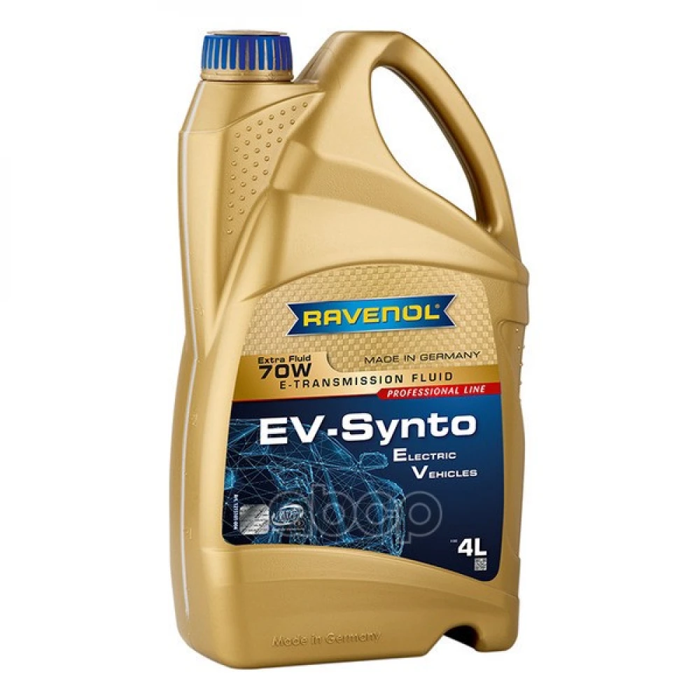 Трансмиссионное масло RAVENOL EV-Synto Extra Fluid 70W E-TF (4л) RAVENOL - 121510100401999