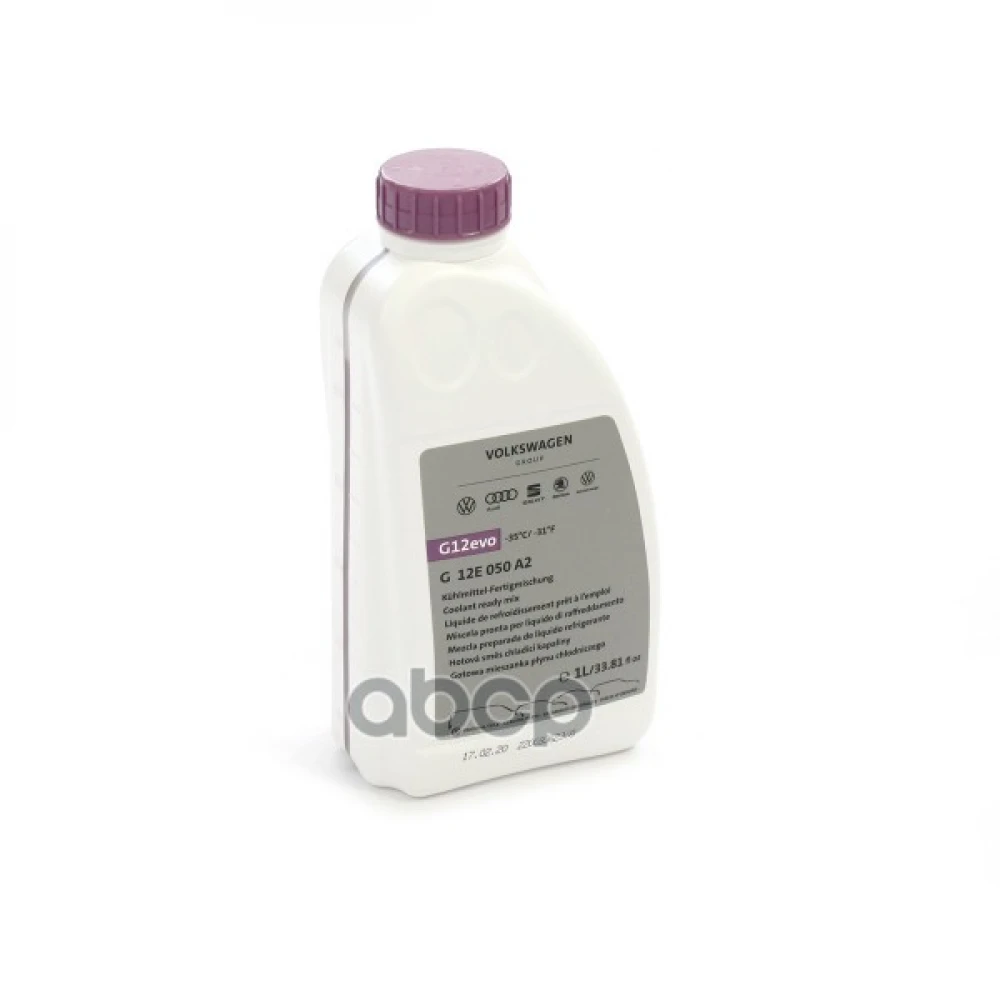 Антифриз фиолетовый G12EVO VAG Coolant 1л VAG - G 12E 050 A2