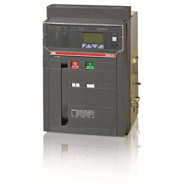 Автоматический выключатель стационарный E1B 1250 PR121/P-LSI=12500A 3p, для защиты цепей от КЗ и перегрузки 1SDA055633R1