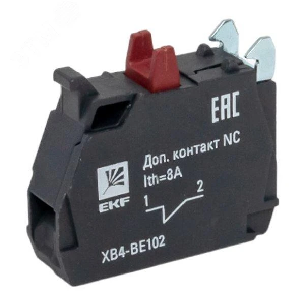 Контакт дополнительный NC красн. PROxima EKF XB4-BE102
