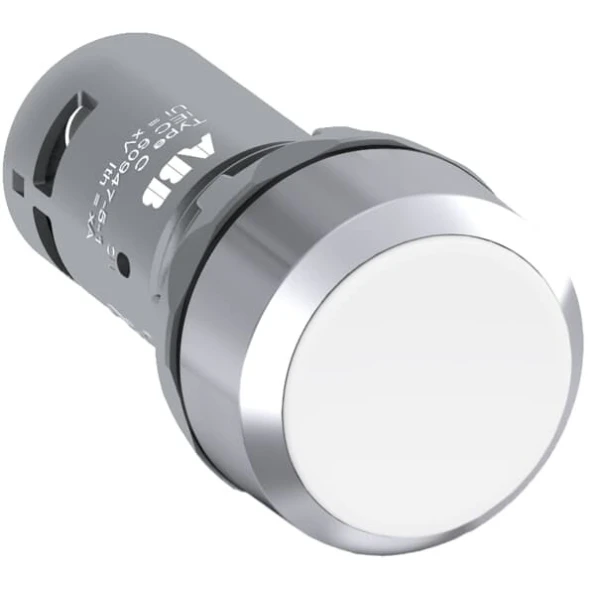 Кнопка CP1-30W-11 белая б, фиксации 1SFA619100R3075