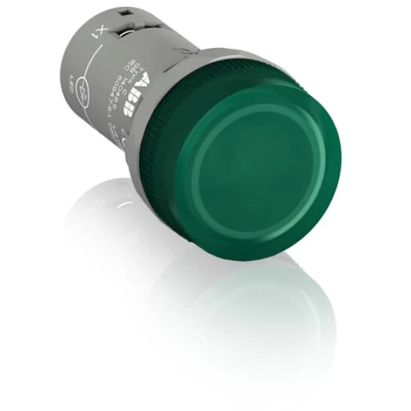 Лампа-светодиод CL2 -523G зелёная 230В AC, индикаторная 1SFA619403R5232