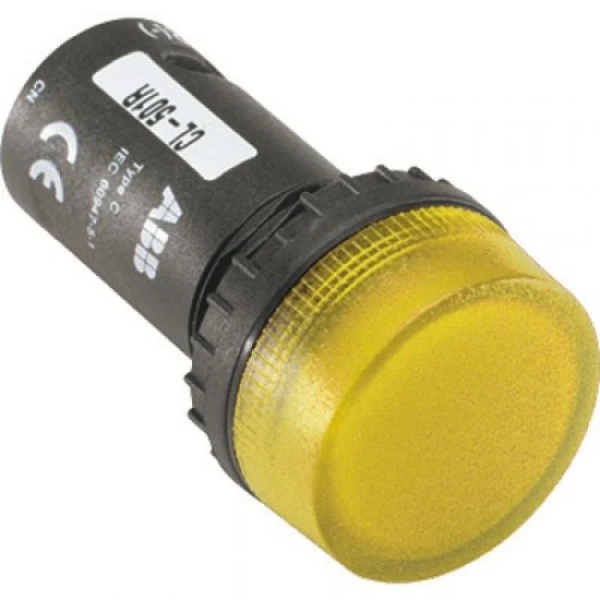 Лампа-светодиод CL-523Y жёлтая 230В AC, индикаторная 1SFA619402R5233