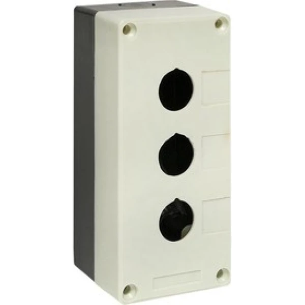 Корпус КП 103 3 кнопки белый EKF cpb-103-w