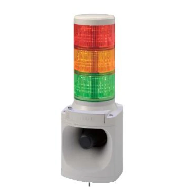 Светодиодная башня с MP3-сигналом,питание24VDC сообщения в формате mp3 с возможностью записи LKEH-302FV-RYG