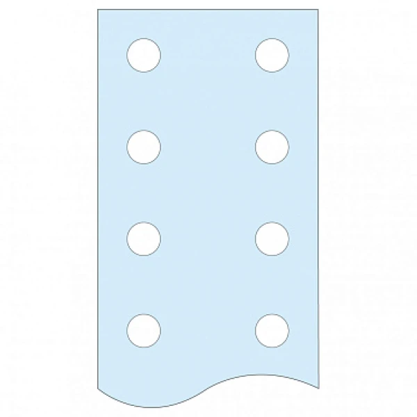 Перфорированная шина PE, 25×5 мм 04512