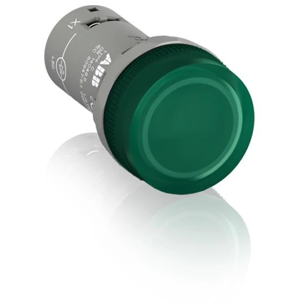 Лампа-индикатор CL2-502G зеленая,24В AC 1SFA619403R5022