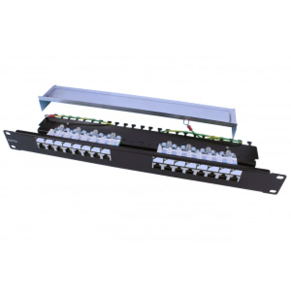 Разъём RJ-45 (8P8C) Cat.6 для витой пары, обжимной, для сетевых кабелей Ethernet PP-19-12-8P8C-C5e-SH-110D
