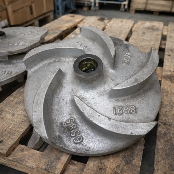 Рабочее колесо D3147-A05A для шламового насоса 4/3C-AH / 4/3D-AH (высокохромистый сплав A05A)