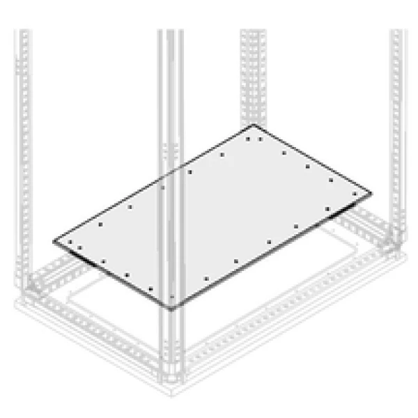 Панель ввода (кабельный фланец) ABB PFCF4070, W=400 мм, D=700 мм, для шкафов System pro E power, 1STQ007666A0000