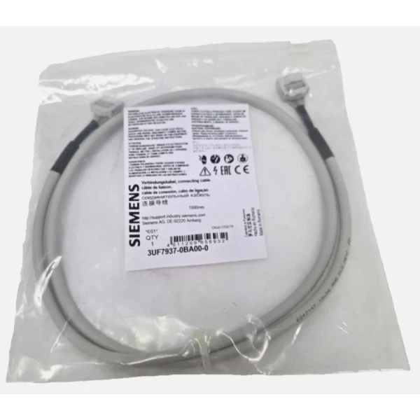 Соединительный кабель Siemens 3UF7937-0BA00-0, 1 м, круглый, для SIMOCODE pro (базовый модуль ↔ модули измерения/панель)