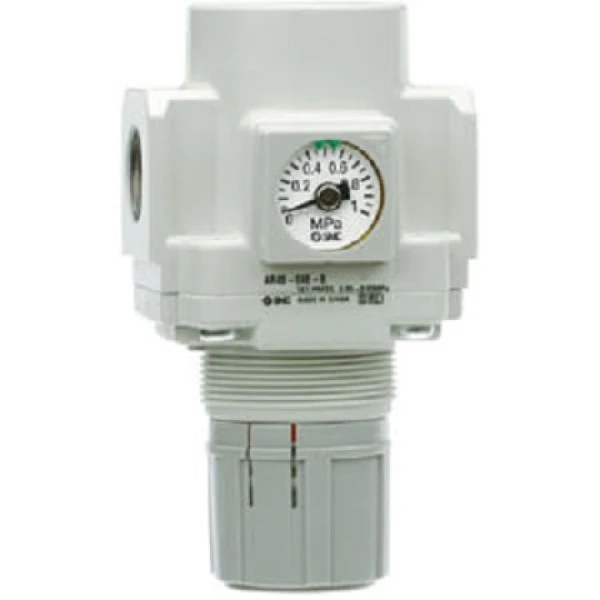 Регулятор давления пневматический SMC AR20-F02-B-X425, G1/4, 0.1-1.7 МПа, с функцией обратного хода