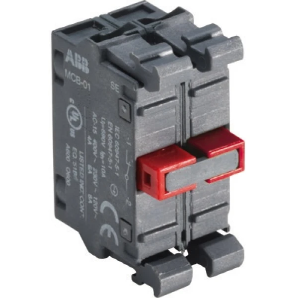 Контактный блок МСВ-02 двойной фронтальной установки 2НО 1SFA611610R1020